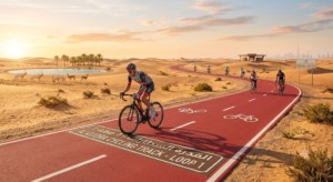 Al Qudra Cycling Track,KhaleejFusion