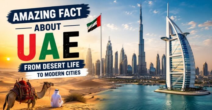 Amazing Fact about The UAE: From Desert Life to Modern Cities.KhaleejFusion