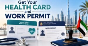 Health card and work permit requirements for working in Dubai, KhaleejFusion